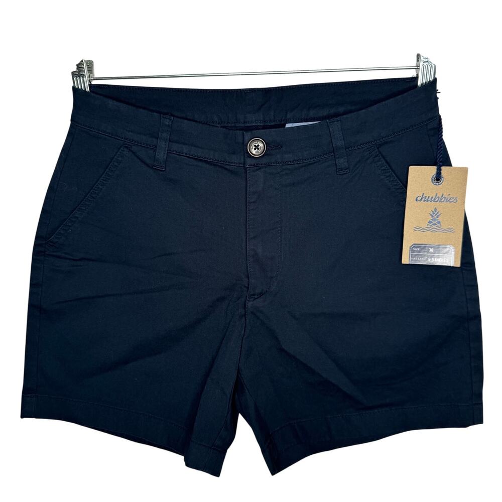 Chubbies The Armadas Navy Stretch Twill 5.5” Shorts NWT Men’s Size 30